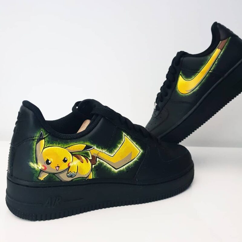 Pokemon - Pikachu Air Force 1 Custom