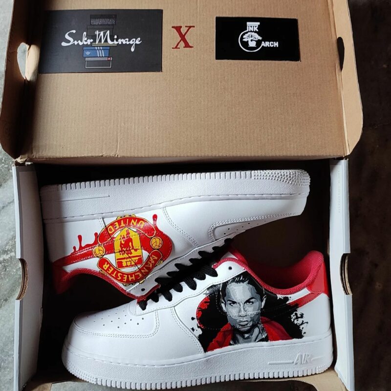 Manchester United Air Force 1 Custom