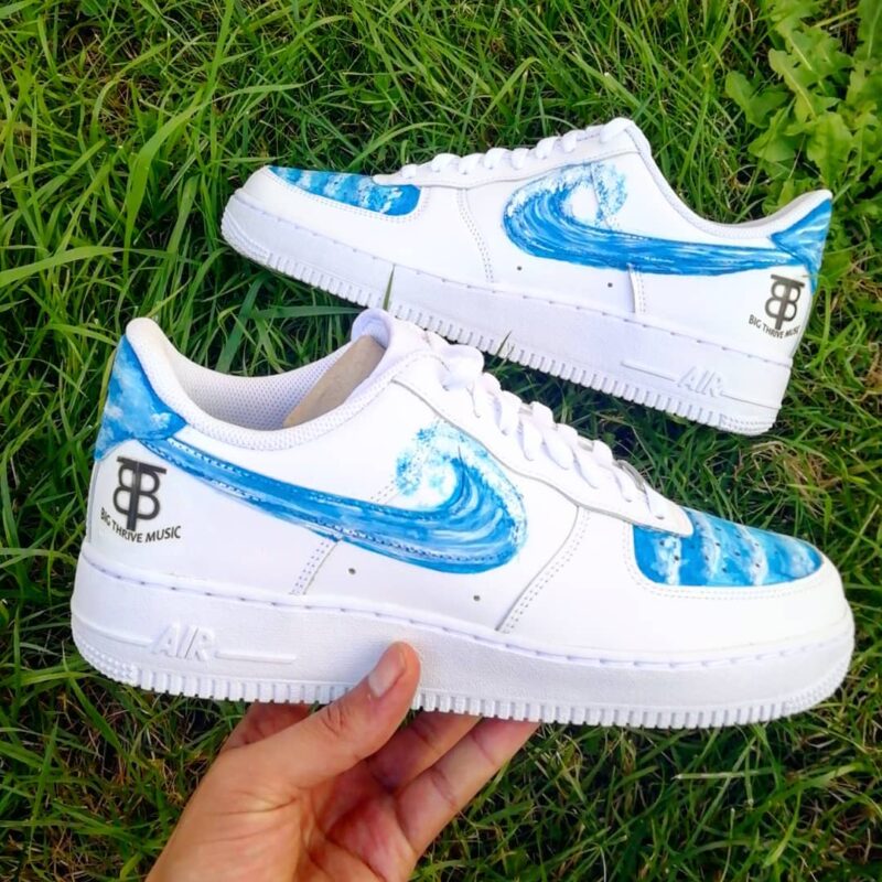 Ocean wave Air Force 1 Custom