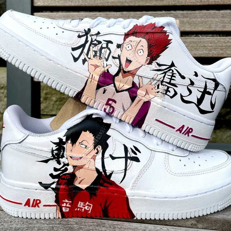 Kuroo x Tendo Air Force 1 Custom