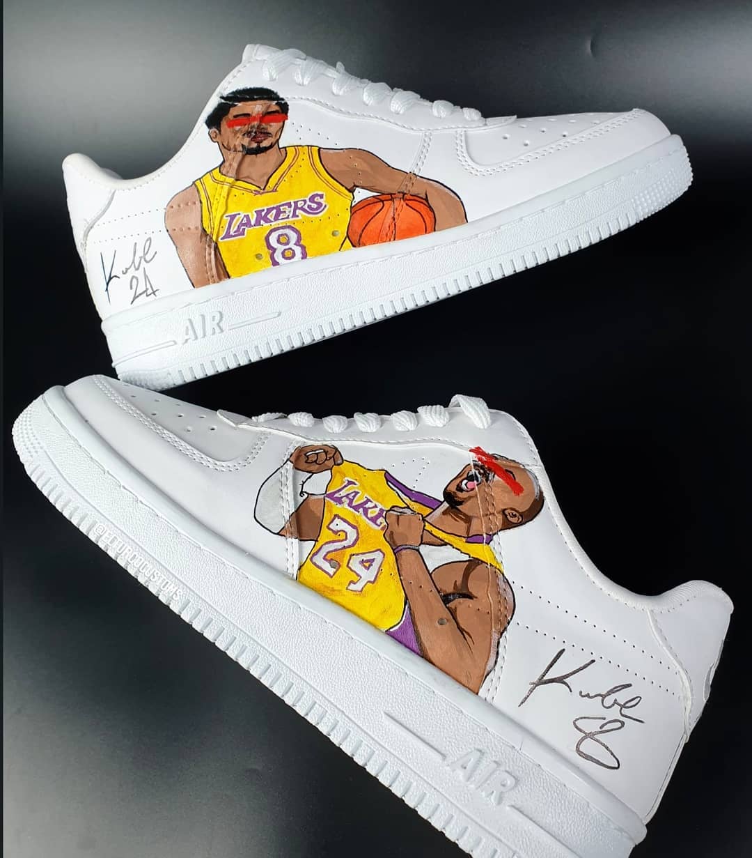 air force 1 custom kobe bryant