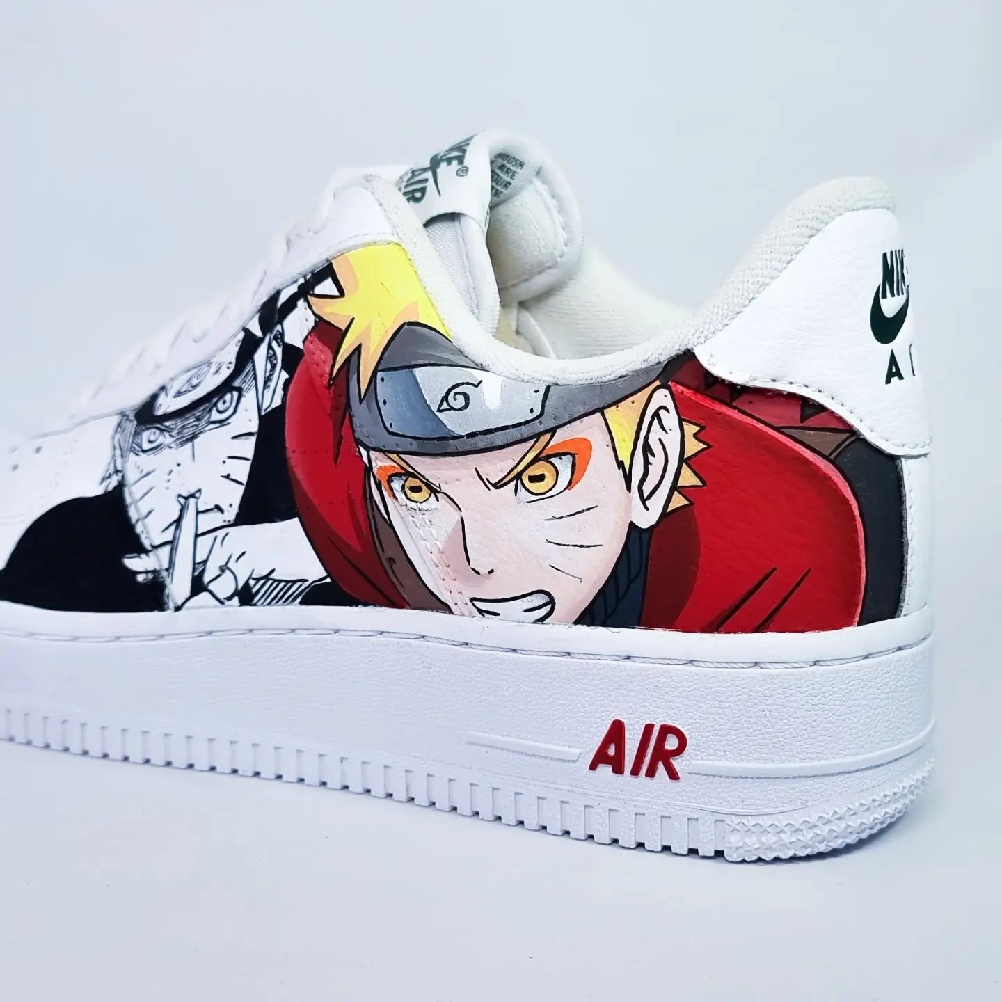 Naruto x Pain Air Force 1 Custom, Sneakers Custom, Hand Painted Shoes ...