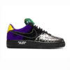 Nike x Louis Vuitton Air Force 1 Low By Virgil Abloh "Black Metallic Silver"