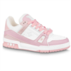 Louis Vuitton Trainer Pink White