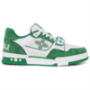 Louis Vuitton Trainer Green White