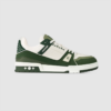 Louis Vuitton Lv Trainer Sneaker Green