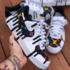 Fashion Luxury Custom Gucci AF1 Colorfull Drip Sneaker