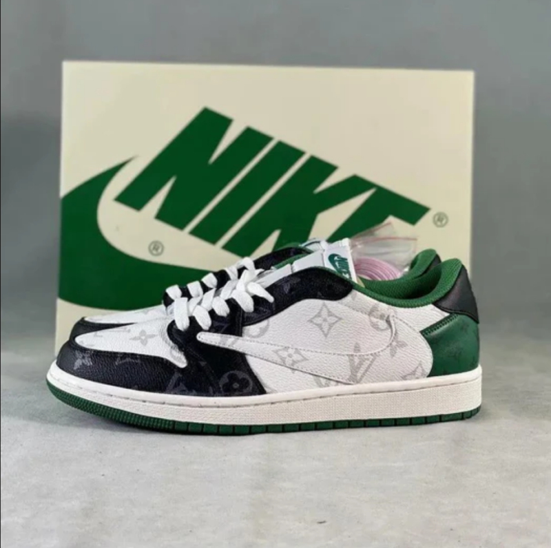 Custom Fragment LV TS Air Jordan 1 Low