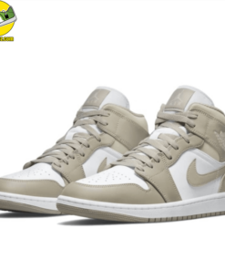 Air Jordan 1 Mid Linen