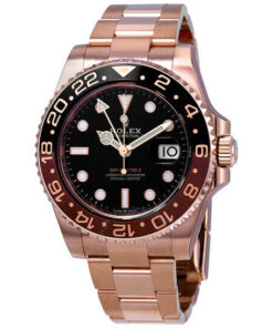 Rolex GMT-Master II Automatic Men's Root Beer Bezel Watch 126715BKSO 40mm