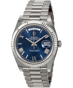 Rolex Day-Date 40 Blue Dial President Automatic Men's Watch 40mm