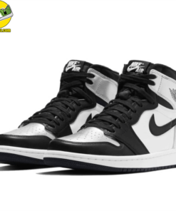 Air Jordan 1 Retro High OG Silver Toe