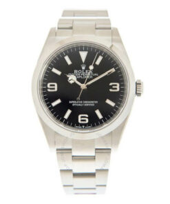 Rolex Explorer Automatic Chronometer Black Dial Men's Watch 36mm