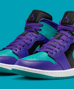 Air Jordan 1 Mid - Black Grape