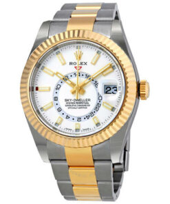 Rolex Oyster Perpetual Sky-Dweller Automatic Men's Two-tone Watch 42mm