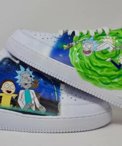 Rick and Morty Air Force 1 Custom