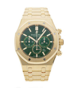 Audemars Piguet Royal Oak Chronograph Automatic Green Dial Men's Watch 41mm