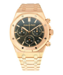 Audemars Piguet Royal Oak "50TH ANNIVERSARY" Chronograph Automatic Green Dial Men's Watch 41mm