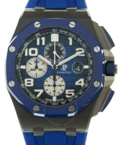 Audemars Piguet Royal Oak Offshore Chronograph Automatic Blue Dial Men's Watch 44mm