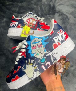 Rick and Morty Air Force 1 Custom