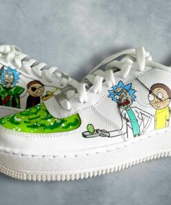 Rick and Morty Air Force 1 Custom