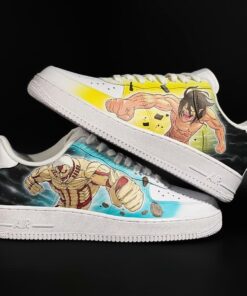 Attack on Titan - Eren x Reiner Air Force 1 Custom