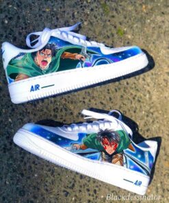 Attack on Titan - Levi Air Force 1 Custom