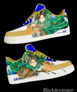 Attack on Titan - Levi Air Force 1 Custom