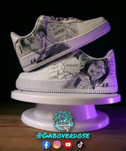 Attack on Titan - Levi x Hange Air Force 1 Custom