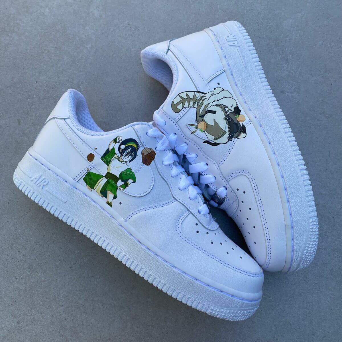 Avatar the Last Airbender Air Force 1 Custom