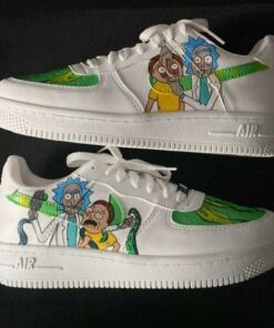 Rick and Morty Air Force 1 Custom