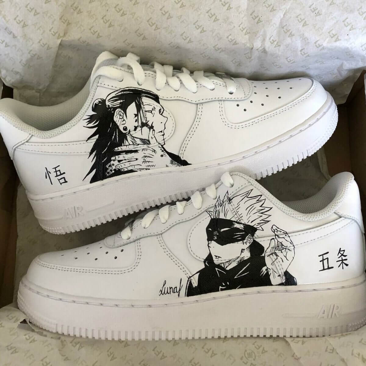 Jujutsu Kaisen Air Force 1 Custom