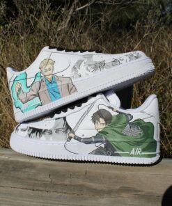 Jujutsu Kaisen x Attack on Titan Air Force 1 Custom