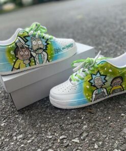 Rick and Morty Air Force 1 Custom