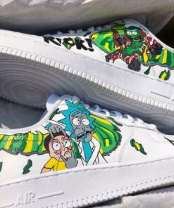 Rick and Morty Air Force 1 Custom