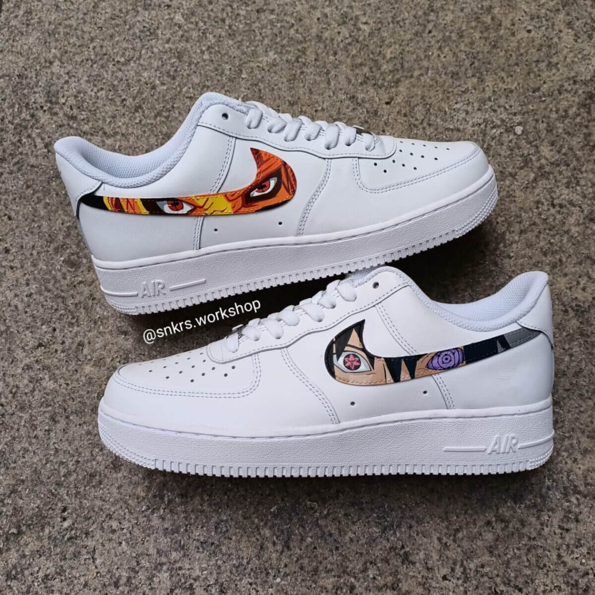 Naruto x Sasuke Air Force 1 Custom