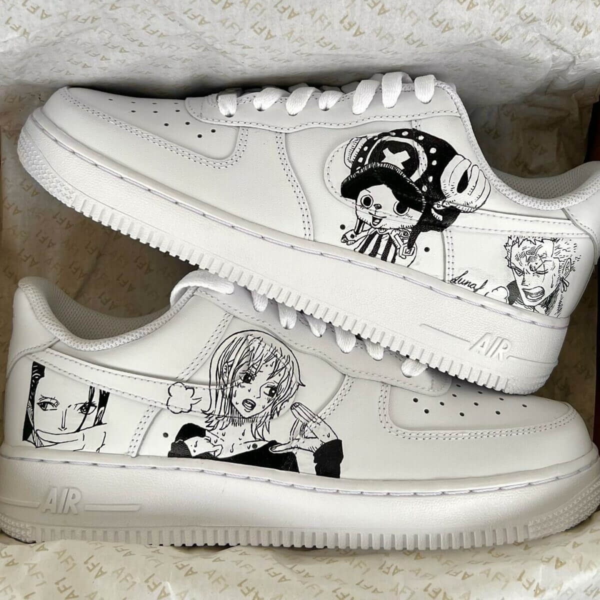 One Piece Air Force 1 Custom