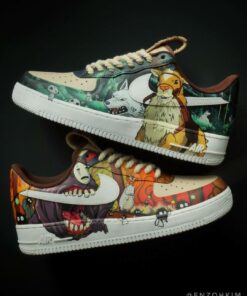 Princess Mononoke and Spirited Away Air Force 1 Custom