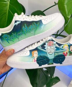 Rick and Morty Air Force 1 Custom