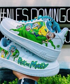 Rick and Morty Air Force 1 Custom