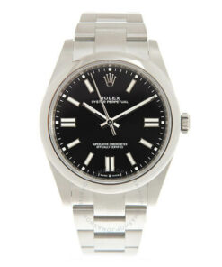 Rolex Oyster Perpetual 41 Automatic Black Dial Men's Watch 41mm