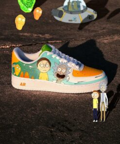 Rick and Morty Air Force 1 Custom