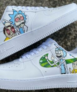 Rick and Morty Air Force 1 Custom