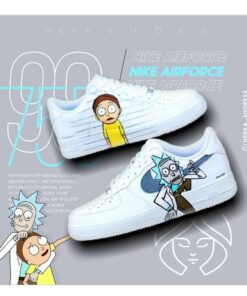 Rick and Morty Air Force 1 Custom