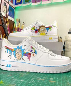 Rick and Morty Air Force 1 Custom