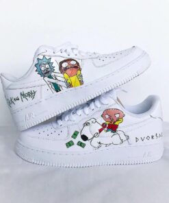 Rick and Morty Air Force 1 Custom