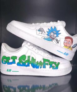 Rick and Morty Air Force 1 Custom