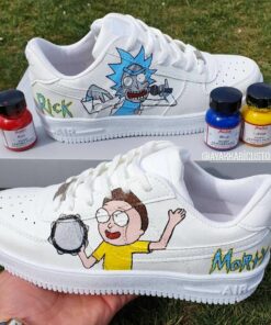 Rick and Morty Air Force 1 Custom