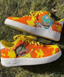 Rick and Morty Air Force 1 Custom