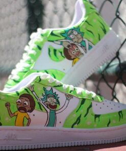 Rick and Morty Air Force 1 Custom